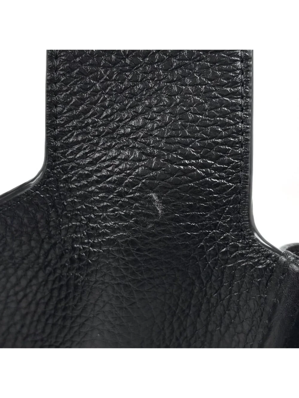 Saint Laurent le Cassette Bear Tote Bag Leather Black